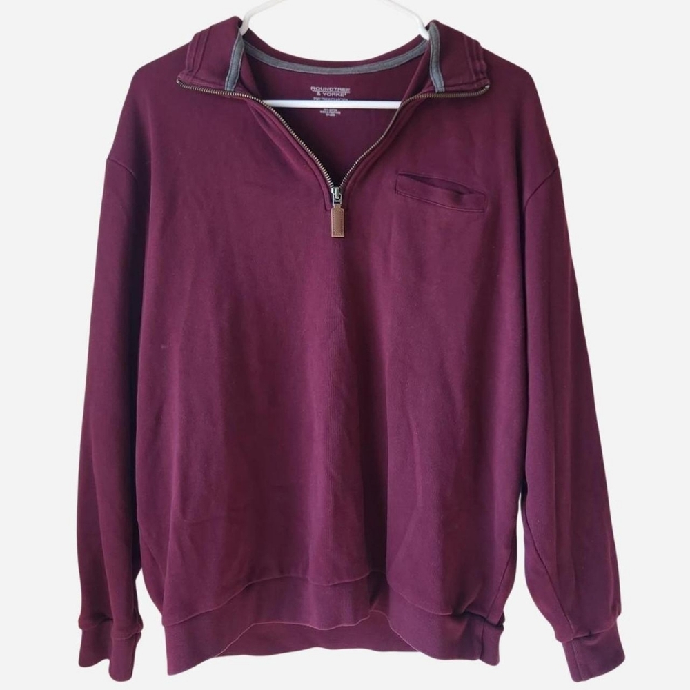 Roundtree And Yorke Cotton Sweater
